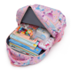 thumbnail image 5 of Juego De Mochilas Escolares Universales De 3 Piezas Mochilas Para Niños Y Niñas Mochila De Lona Ligera Con Bolsa De Almuerzo Y Bolsa De Lápices Serendint AP007983-03, 5 of 6