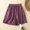 Purple, variant on Pitauce Linen Shorts for Women Casual Summer Cotton Comfy Drawstring Shorts Elastic Waist Pocketed Lounge Pants