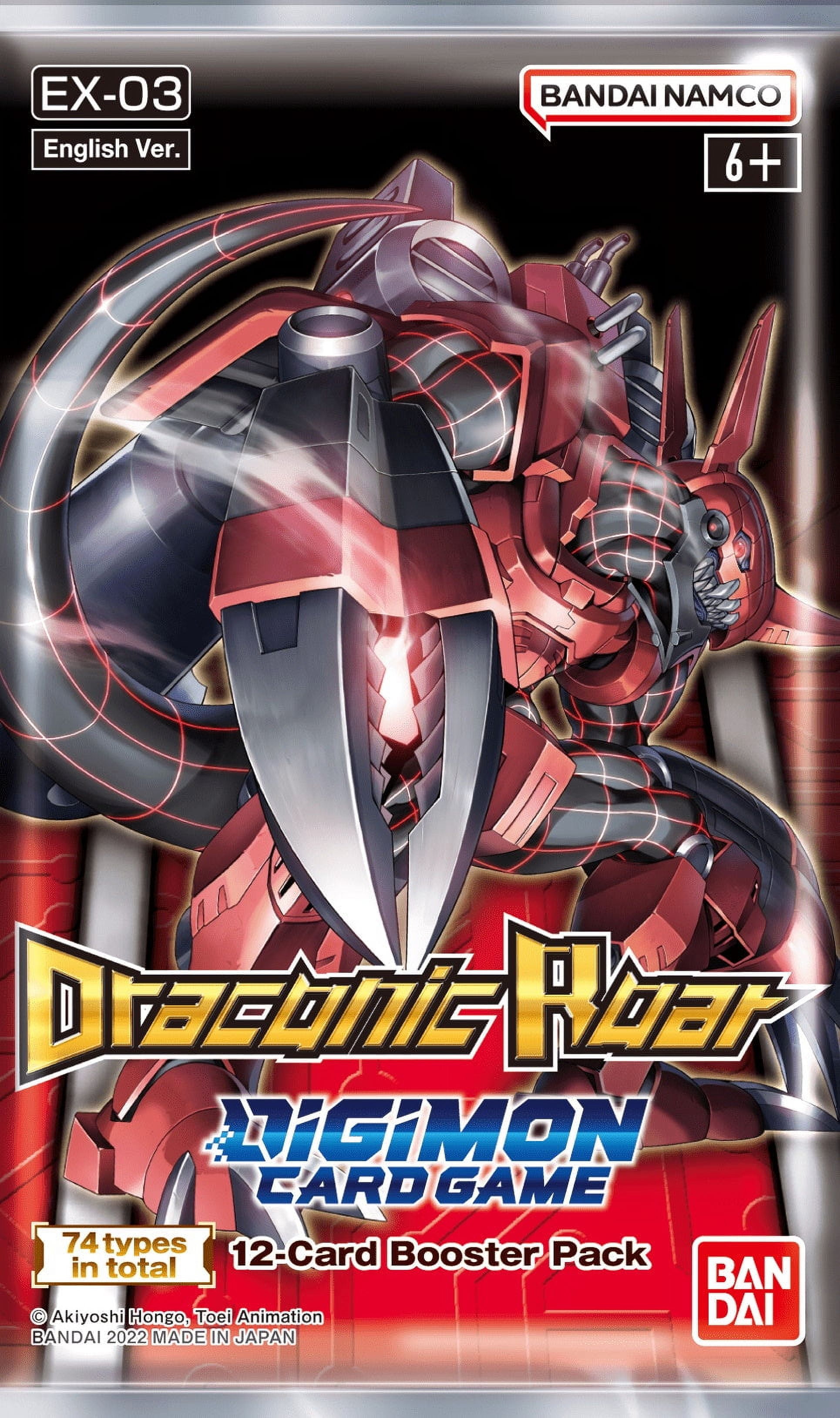 Digimon Card Game: Draconic Roar Booster Box [EX-03] (24CT) - Walmart.com