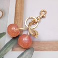 thumbnail image 3 of Cherry Bag Charms,Cute Purse Keychain,Key Chains Women Cute,Car keyrings leather handbags,Valentines Day Gifts, 3 of 14