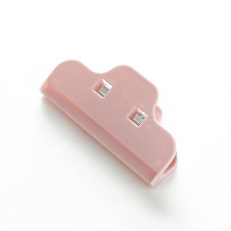 

MoreFarther Plastic Sealing Clips Food Snack Bag Clips Keeping Fresh Clamp Pink