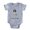 Heather Grey, variant on CafePress - Good Springer Spaniel - Cute Infant Baby Football Bodysuit