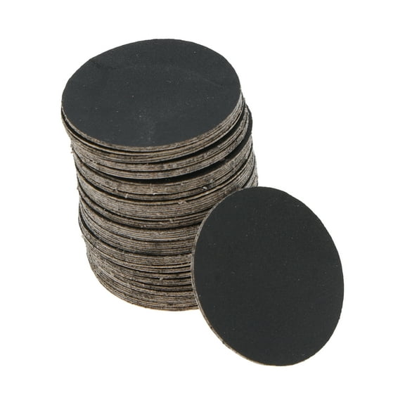 Unique Bargains Sandpaper Hook & Loop Sanding Sheets 25x25mm Black 1000 Grit Efficient Grinding and Polishing Automobile Manufacturing and Repair Metal Processing