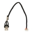 thumbnail image 1 of Cable de alimentación de CC de repuesto, conector de alimentación de CC ABS resistente al desgaste para Lenovo Ideapad 1109‑02241 11 81CX(CA34), 1 of 8