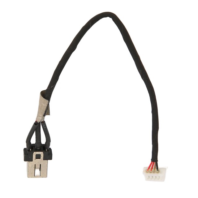 Cable de alimentación de CC de repuesto, conector de alimentación de CC ABS resistente al desgaste para Lenovo Ideapad 1109‑02241 11 81CX(CA34)