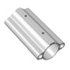 thumbnail image 1 of Soporte para varillas de toldo, tubo fijo para tienda de campaña, soporte para postes de tienda de campaña, tubo fijo reforzado Dia 25mm plata, 1 of 9