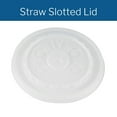 thumbnail image 2 of WinCup White Drink Cup Lid with Drink-Through Straw Slot, Tear-Back Tab, 1000 Ct, 2 of 5