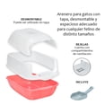 thumbnail image 3 of Arenero Cerrado Sanitario Para Gato Con Pala Puerta Abatible, 3 of 5