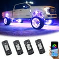 thumbnail image 1 of Luces LED RGB de neón para coche, resistentes al agua, para debajo del chasis, decorativas, con bajo brillo., 1 of 4