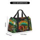 thumbnail image 3 of Balery Chameleon Bolsa de Gimnasio para Mujeres, Bolsa de Viaje con Bolsillo Húmedo, Bolsa de Fin de Semana para Mujeres, Bolsa de Viaje Resistente al Agua, 3 of 7
