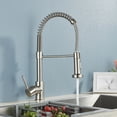 thumbnail image 5 of Senlesen Kitchen Sink Faucet Brushed Nickel Pull-Down Single Handle Tap, 5 of 10