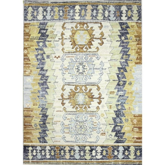 Bashian Sorrento Janai 7'6" x 9'6" Multicolored Area Rug