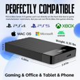 thumbnail image 3 of Disco duro externo YOTUO 1TB USB 3.0 para PC Mac PS4 PS5 Xbox, 3 of 8