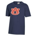thumbnail image 2 of Youth  Heather Navy Auburn Tigers Logo Comfort Wash T-Shirt, 2 of 3