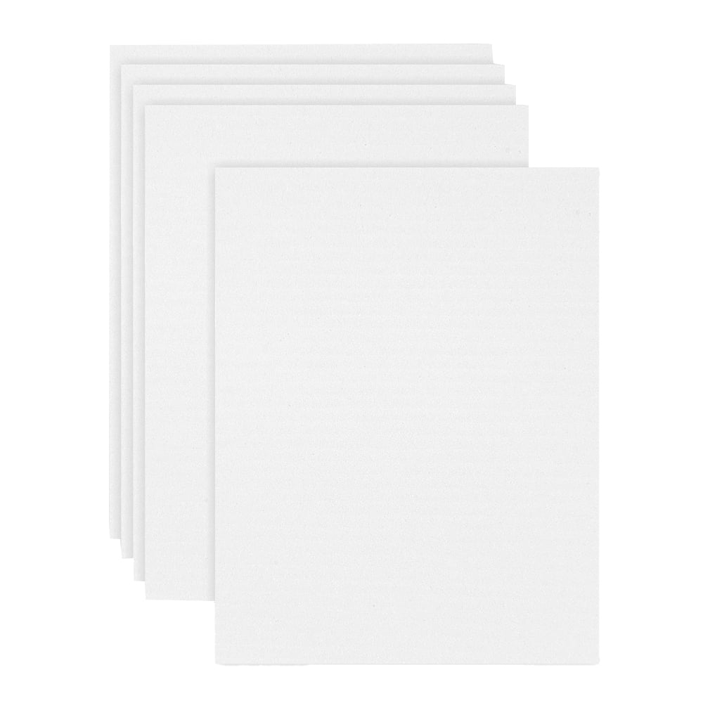 Ucanpack 16x21"Corrugated Cardboard Sheet White Made in USA- (Kraft Back) 150 Pcs Corrugated Sheets For DIY Crafts Supplies, Inserts, Shipping, Dividers, Mailing, School Projects