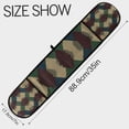 thumbnail image 3 of Yayeee Double Oven Mitt Kitchen Heat Resistant Baking 35" x7" Quilted Glove, Green Tartan Pattern, 3 of 6
