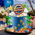 thumbnail image 4 of Decoración de tarta GZDUCK Hedgehog para fiesta de cumpleaños para niños, 30 unidades, 4 of 7