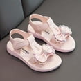 thumbnail image 5 of B91xZ Sandales pour Fille Confort Ouvertes avec Sangle Réglable, Rose 28, 5 of 5