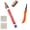 Coffee, variant on Waterproof Joint Pen for Ceramic Tiles, Waterproof Tile Grout Marker Pen, Quick Dry Grout Paint Marker, Stain-Resistant Tile Line Color Repair for Tile Floors & Walls (Silver)