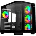 thumbnail image 1 of Gabinete Gamer BALAM RUSH TANK MASTER 9600 TB ATX Media Torre 4 Fan ARGB Cristal Templado Sin Bordes USB-C Negro, 1 of 4