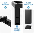 thumbnail image 2 of Twin Bed Frame 800lbs Heavy Duty Metal Platform No Box Spring Needed with Steel Slat Support, Easy Assembly,Noise-Free 16 Inch Twin, 2 of 5