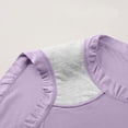 thumbnail image 4 of Lumtrix Women's Cotton Underwear Mid Rise Boy Shorts Full Coverage Soft Stretch Cotton Panties Comfort Briefs Light Purple 2XL, 4 of 5
