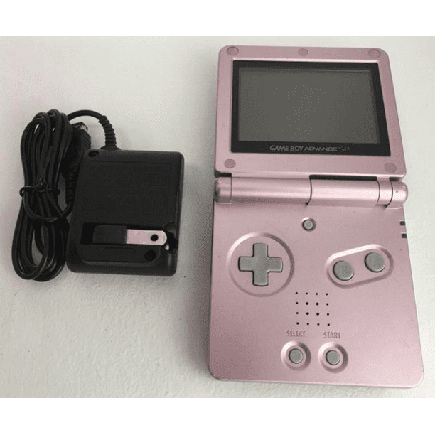 Nintendo Game Boy Advance SP Gaming Console (Pearl Pink) - Walmart.com