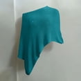 thumbnail image 3 of Xuyuer 2026 Women's Designer Asymmetric Cape Poncho Sun Protection Top - Loose Relaxed Lightweight Ice Silk Knit Cover-Up, 3 of 8