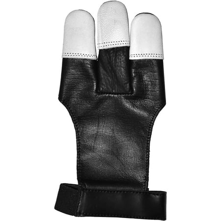 

UNIVERSE ARCHERY Leather Archery Glove | Handmade Shooting Hunting Three Finger Gloves | Recurve Bow Archery Cow Hide Leather Gloves | Excellent Fitting