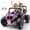 Pink, variant on 24V Kids Ride On Car UTV,Remote Control Ride on Toys Off-Road Electric Car for for Ages 3-8,LED Lights, Spring Suspension, 3 Speeds, Music, Pink