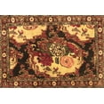 thumbnail image 1 of Ahgly Company Indoor Rectangle Persian Brown Traditional Area Rugs, 5' x 7', 1 of 4