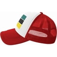 thumbnail image 3 of Flag of Mozambique Mesh Back Trucker Cap Baseball Cap, 3 of 8