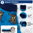 thumbnail image 2 of Novelty Animal Socks Cute Otter Print Crew Socks, 5Pairs - Soft Stretchy Fabric, Breathable Knit, Size 10-13, 2 of 5