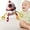 Red 2O3, variant on ZZkhGO Sensory Pull String Toy, Fine Motor Skill and Sensory Development Toy, Exciting Colors Washable Designs for Indoor Play and Travel
