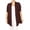 Brown, variant on Women's Casual Open Front Short Sleeve Cardigan Lightweight Solid Layering Top