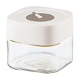 thumbnail image 1 of Frasco de vidrio, frasco hermético, recipiente para kimchi, frasco para encurtidos, apilable, contenedor de té, para Blanco 500ml, 1 of 9