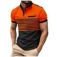thumbnail image 1 of SHIXIAOO Men's Leisure Fashion Design Lapel Button Short Sleeve Tops Boy Apparel Mens Athletic Short Sleeve, 1 of 8