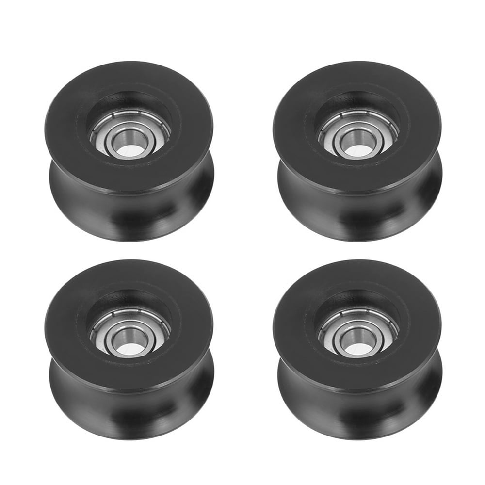 EBTOOLS UGroove Pulley,Roller Wheel,4pcs 0840UU U Type U‑Groove Pulley