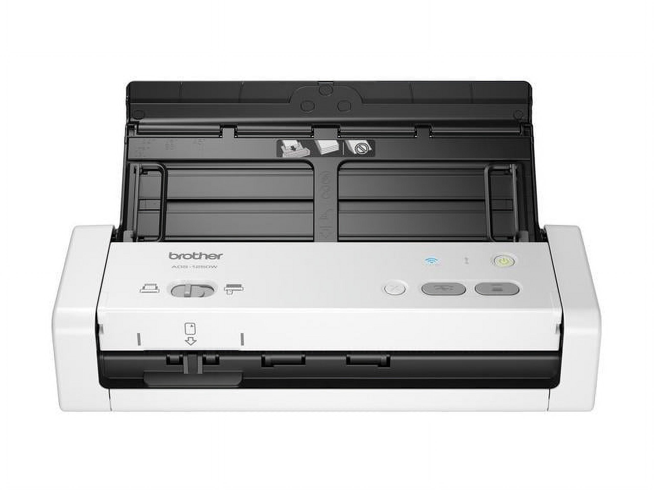 Brother Compact Desktop Scanner, ADS-1250W, Portable, Wireless Connectivity - image 16 of 21