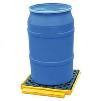 Spill Deck, 77 gal Spill Capacity, 1 Drums, 1,500 lb Load Capacity, Polyethylene