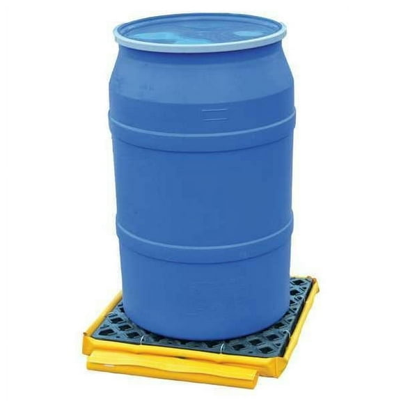 Spill Deck, 77 gal Spill Capacity, 1 Drums, 1,500 lb Load Capacity, Polyethylene