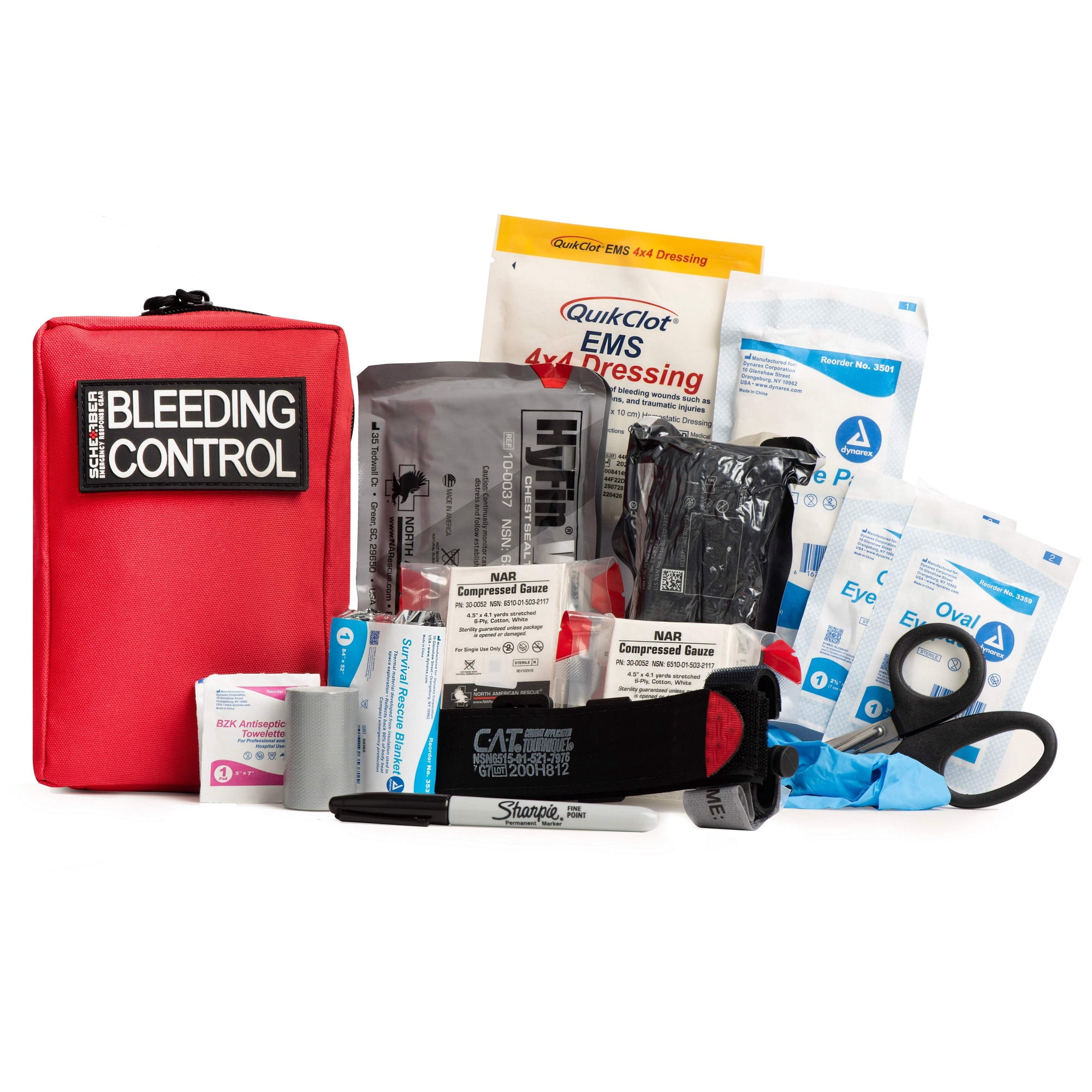 Scherber Public Access Bleeding Control Kit | Trauma Equipment, First Aid Supplies | Advanced