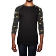 thumbnail image 1 of Victorious Men's Baseball Raglan T-Shirt 3/4 Sleeves Jersey, 1 of 4