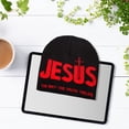 thumbnail image 3 of vlrwzc JESUS Letter Beanie Christian Knitted Hat Embroidered Skull Cap for Women Men Outdoor Camping Skiing Head Accessory, 3 of 7