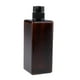 thumbnail image 1 of Botellas cuadradas de plástico PET vacías rellenables de 650 ml para baño y cocina. Marron oscuro, 1 of 9