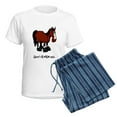 thumbnail image 5 of CafePress - Don't Ask Horse Women's Pajamas - Women's Short Sleeve Print T-Shirt and Pants Light Cotton Pajama Set, 5 of 7