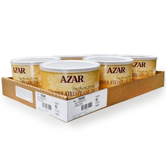 Azar, Roasted Unsaled Peanuts 2.5 lb. (6 Count)