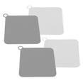 thumbnail image 4 of Flat Suction Cover, White Gray 4pcs Sink Drain Plug Strong Suction Odor   For Salon, 4 of 8