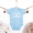 LIGHT BLUE, variant on Beach Baby Bodysuit, Coastal Kid Infant Outfit, Newborn Gift
