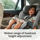 thumbnail image 5 of Chicco OneFit™ ClearTex® Slim All-in-One Car Seat, Rear-Facing Seat for Infants 5-40 lbs., Forward-Facing Car Seat 25-65 lbs., Booster 40-100 lbs., Convertible Car Seat | Slate/Grey, 5 of 5
